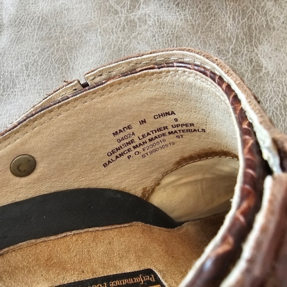 Ariat Weaved Leather Mule Slide - Picture 9 of 9